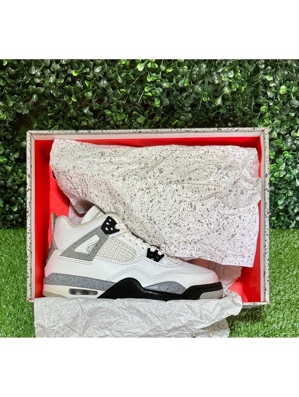 Air Jordan 4 Retro OG GS White Cement 2025 Size 5.5Y / Women’s 7